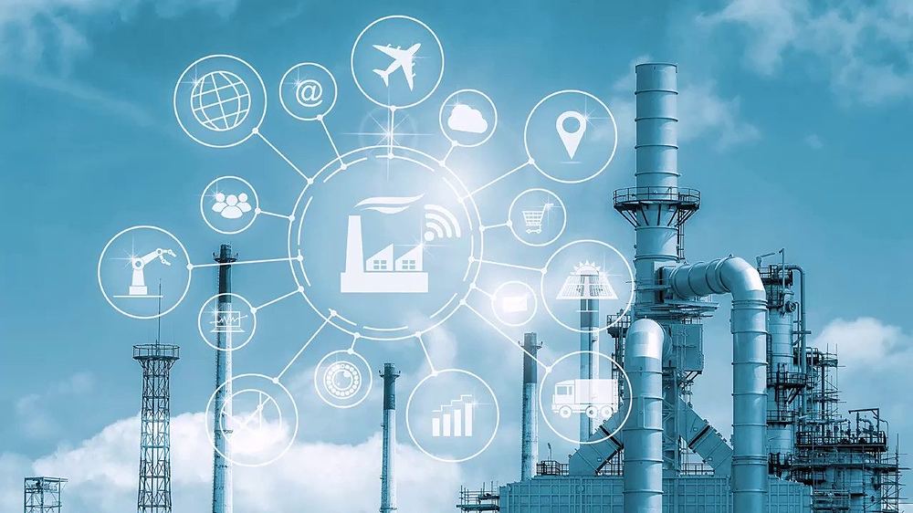 Industrial facility with connected operations